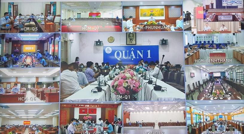 Ban Chỉ đạo Phòng chống dịch COVID-19 TPHCM đã họp khẩn sau khi kết thúc cuộc họp với Ban Chỉ đạo Quốc gia phòng chống dịch COVID-19 Ban Chỉ đạo Phòng chống dịch COVID-19 TPHCM đã họp khẩn sau khi kết thúc cuộc họp với Ban Chỉ đạo Quốc gia phòng chống dịch COVID-19