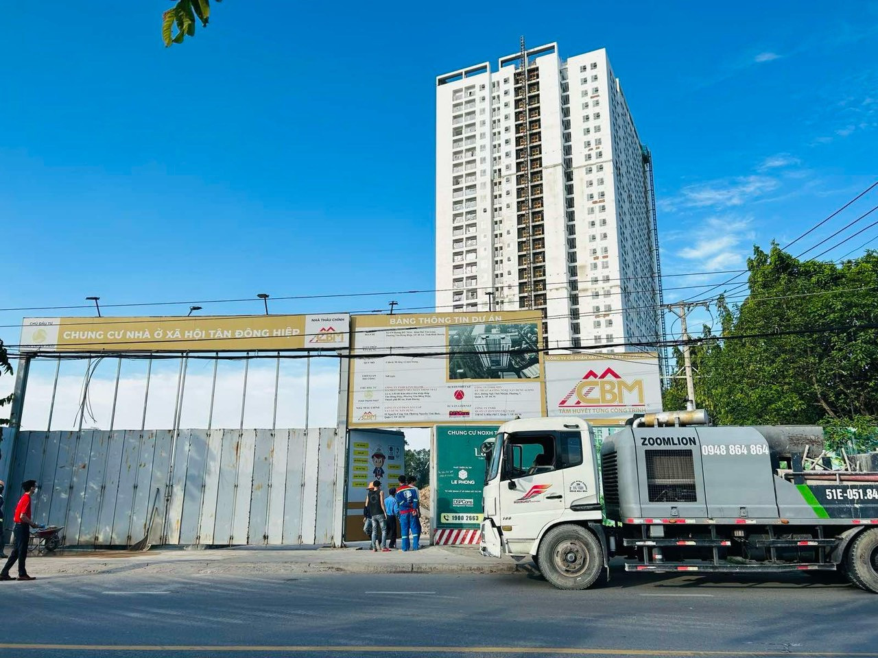 Dự án nhà ở xã hội Tân Đông Hiệp chưa được cơ quan có thẩm quyền thông báo giá bán.