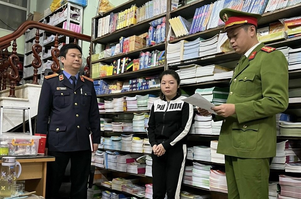 Cơ quan Cảnh sát điều tra, Công an tỉnh Bắc Giang thực hiện các thủ tục tố tụng đối với bị can Nguyễn Thị Tuyến