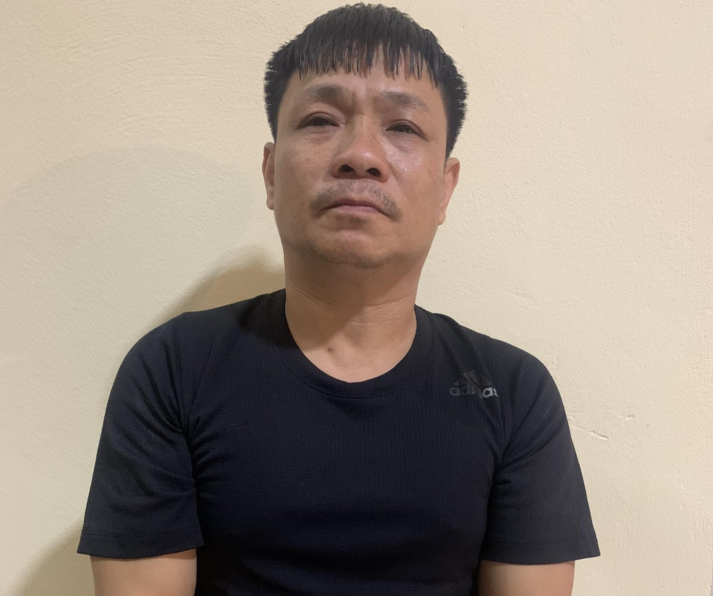 Đối tượng Kiều tại Cơ quan Công an