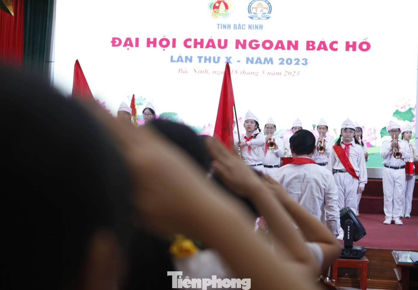 Đại hội tuyên dương đội viên, thiếu nhi có thành tích xuất sắc. Ảnh: Nguyễn Thắng. Đại hội tuyên dương đội viên, thiếu nhi có thành tích xuất sắc. Ảnh: Nguyễn Thắng.