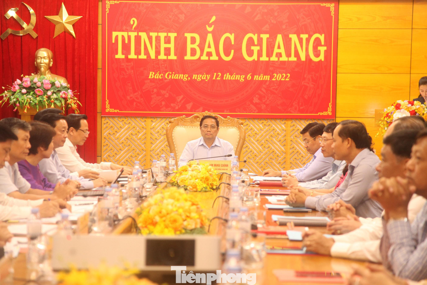 Thủ tướng làm việc với lãnh đạo chủ chốt tỉnh Bắc Giang Thủ tướng làm việc với lãnh đạo chủ chốt tỉnh Bắc Giang