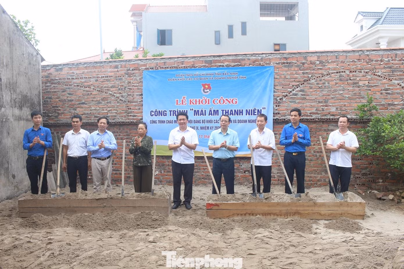 Tỉnh Đoàn Bắc Ninh khởi công xây dựng Mái ấm thanh niên