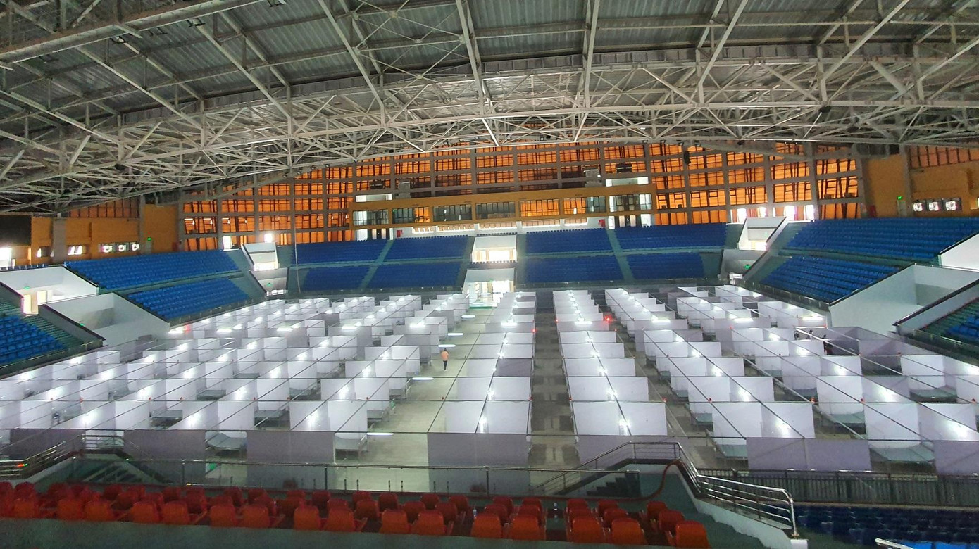 Bệnh viện dã chiến số 2 ở tỉnh Bắc Giang