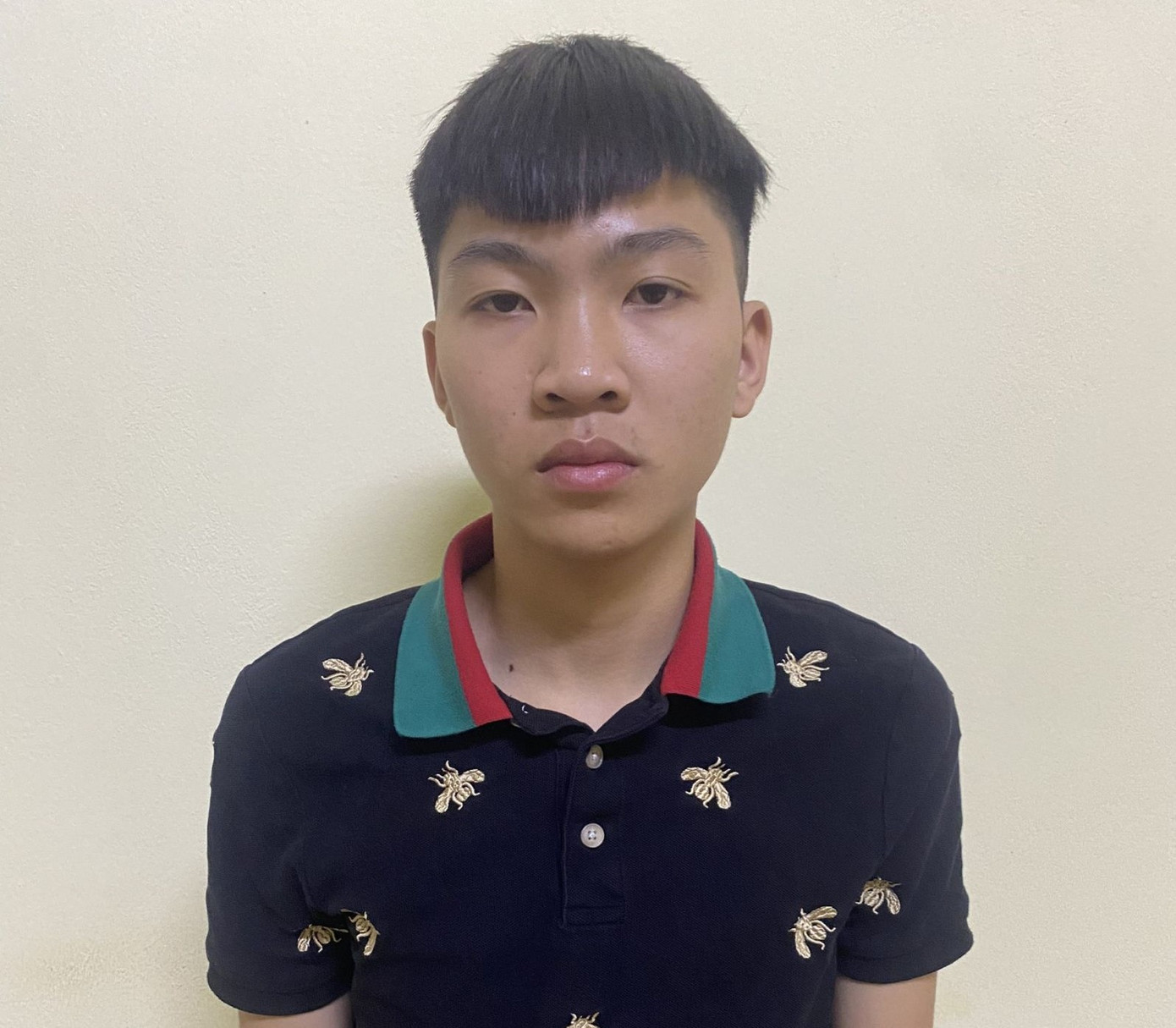 Đối tượng Phạm Văn Thức tại Cơ quan Công an.