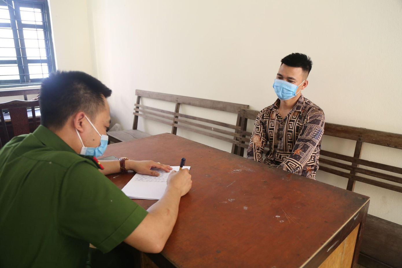 Một đối tượng liên quan vụ việc tại cơ quan Công an