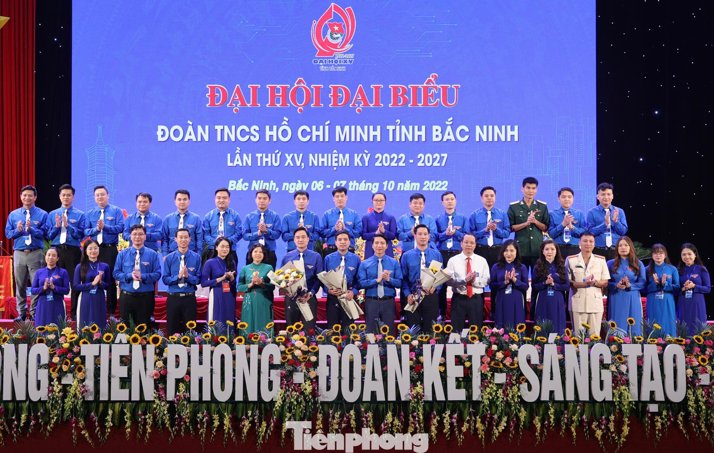 Ban Chấp hành Tỉnh Đoàn Bắc Ninh khóa XV ra mắt Đại hội