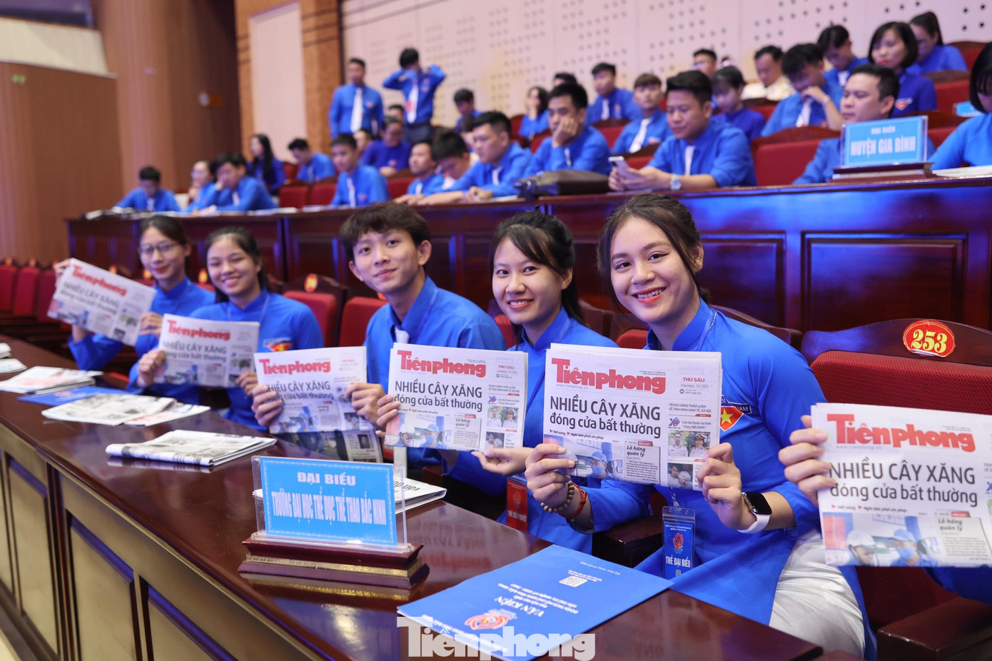 Báo Tiền Phong liên tục cập nhật thông tin về đại hội