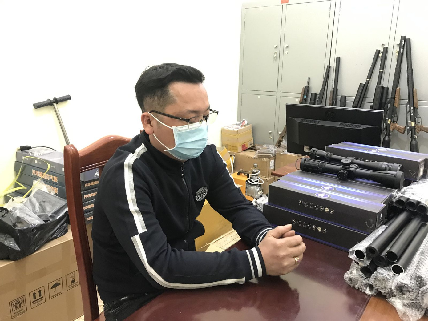 Đối tượng Dương tại Cơ quan Công an Đối tượng Dương tại Cơ quan Công an