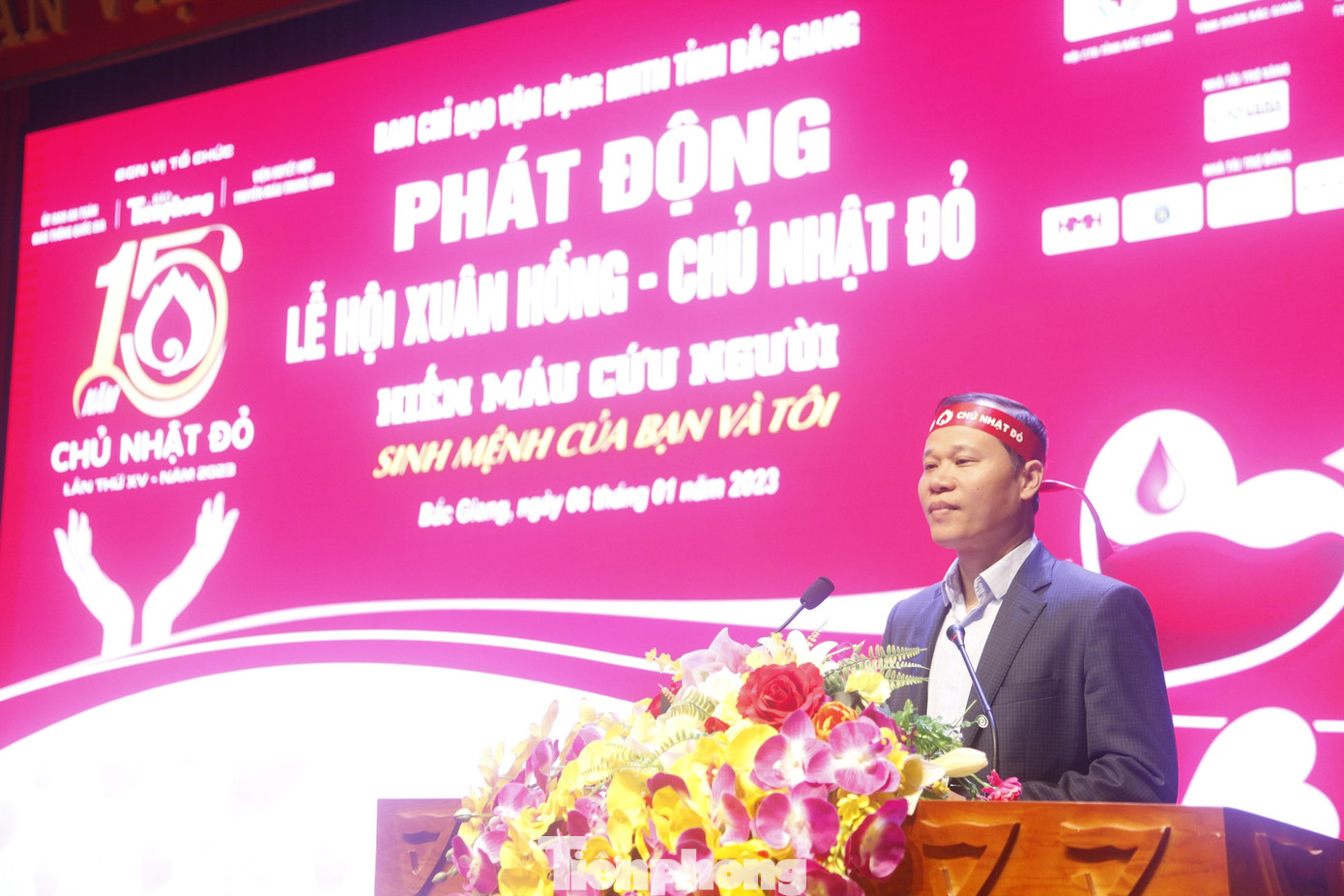 Ông Mai Sơn - Phó Chủ tịch Thường trực UBND tỉnh Bắc Giang phát biểu tại chương trình Ông Mai Sơn - Phó Chủ tịch Thường trực UBND tỉnh Bắc Giang phát biểu tại chương trình