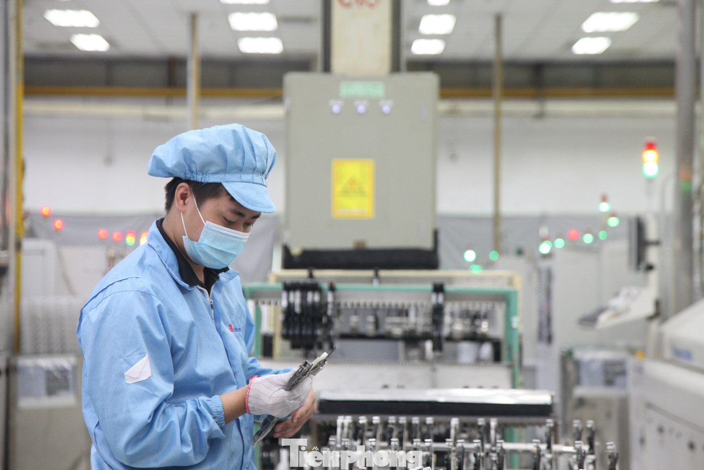 Sáu tháng đầu năm 2023, tỉnh Bắc Giang có tốc độ tăng trưởng kinh tế đứng thứ 2 cả nước. Ảnh: Nguyễn Thắng.