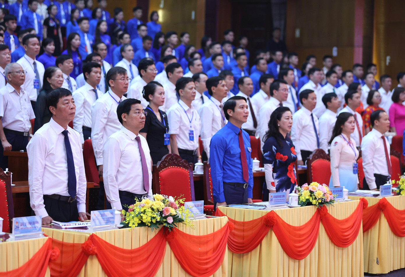 Lãnh đạo Trung ương Đoàn và tỉnh Bắc Giang dự Đại hội Đoàn TNCS Hồ Chí Minh tỉnh Bắc Giang lần thứ XVII