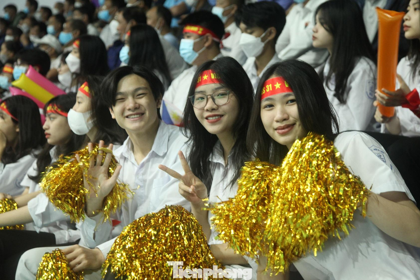 Nhiều bạn trẻ ở Bắc Giang rủ nhau cùng đi cổ vũ SEA Games 31