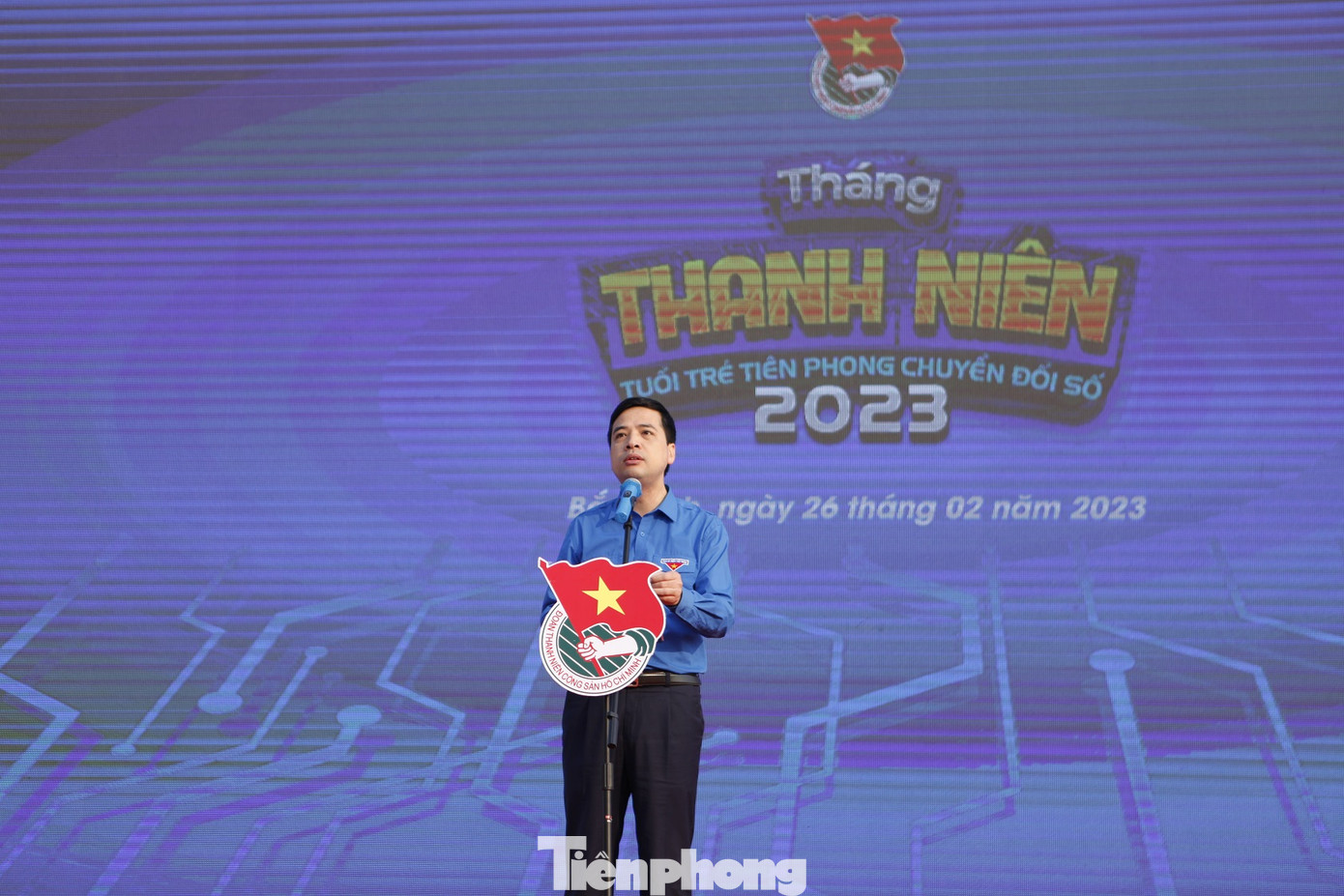 Anh Nguyễn Đức Sâm, Bí thư Tỉnh Đoàn Bắc Ninh phát động Tháng Thanh niên