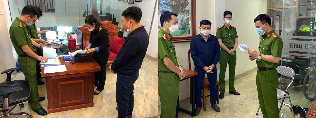 Công an khám xét nơi ở và làm việc của các bị can Công an khám xét nơi ở và làm việc của các bị can