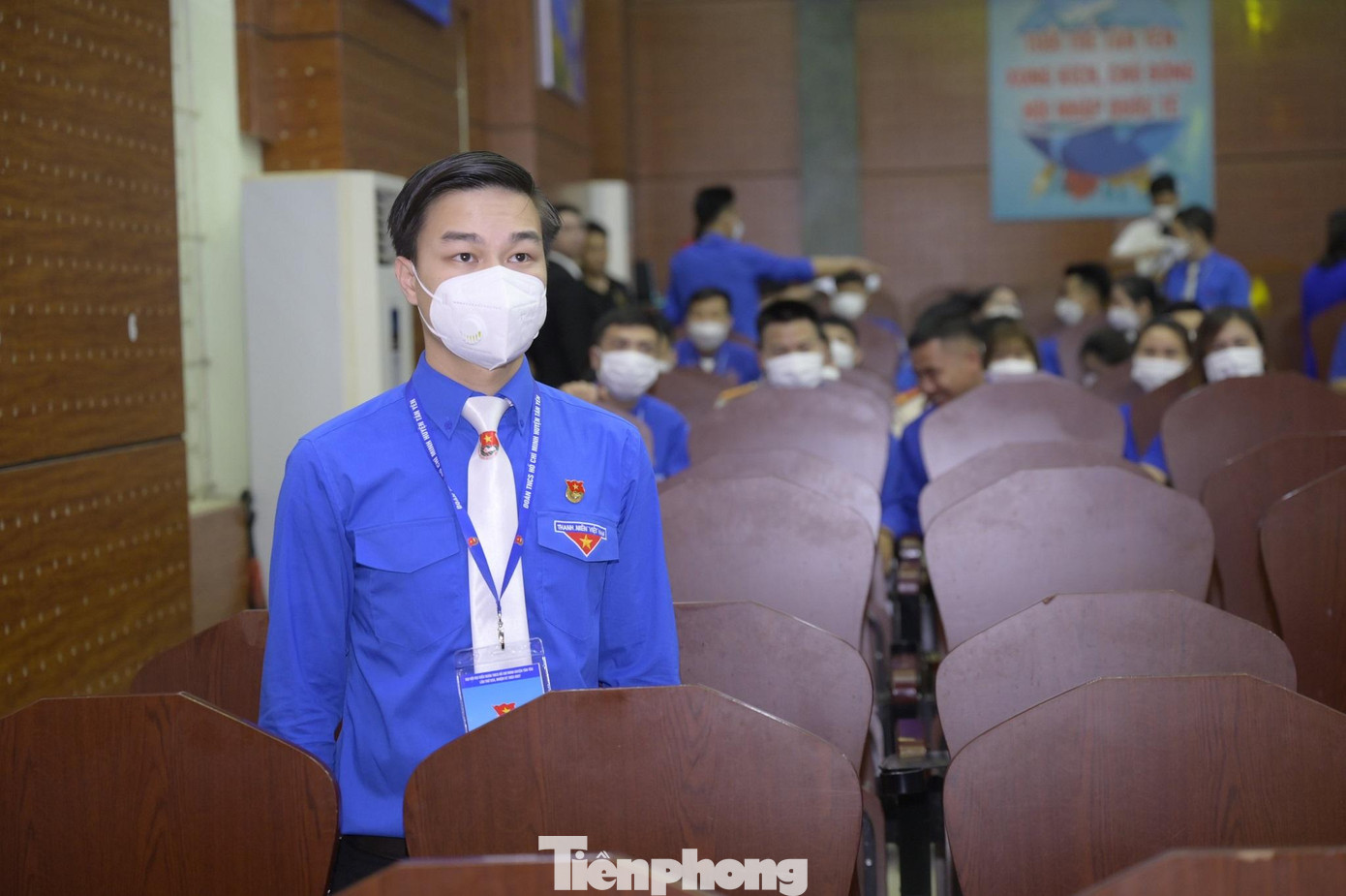 Các đại biểu bầu trực tiếp Bí thư tại Đại hội Đoàn huyện Tân Yên. Anh Nguyễn Biên Thùy tái đắc cử Bí thư Huyện Đoàn Tân Yên.