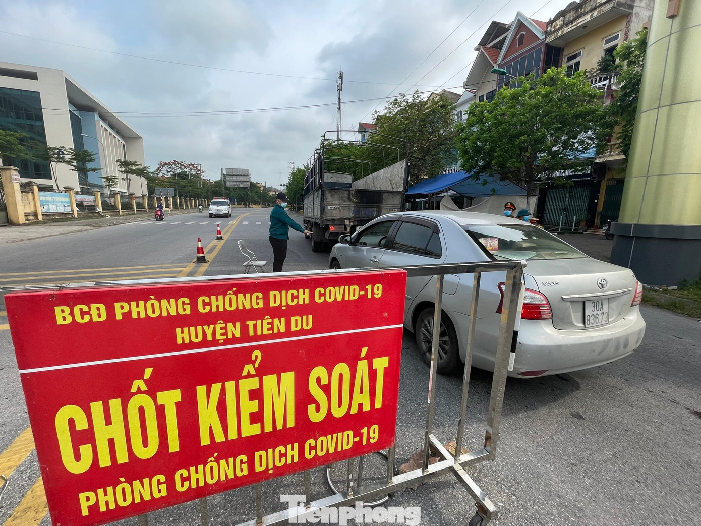 Một chốt kiểm soát dịch ở tỉnh Bắc Ninh