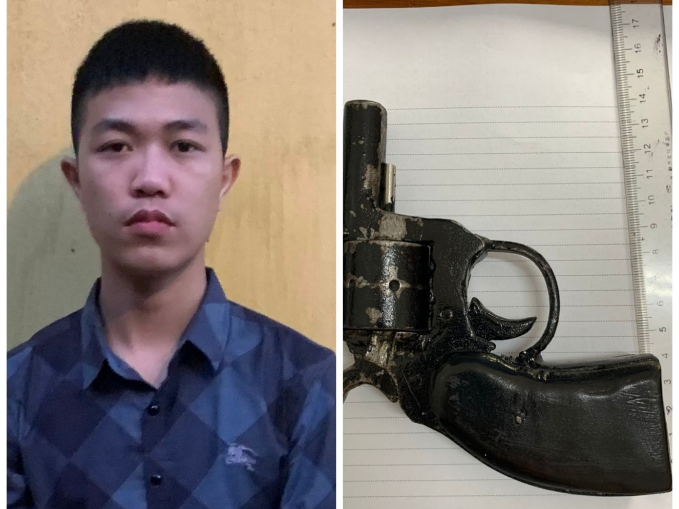 Đối tượng Tú và tang vật