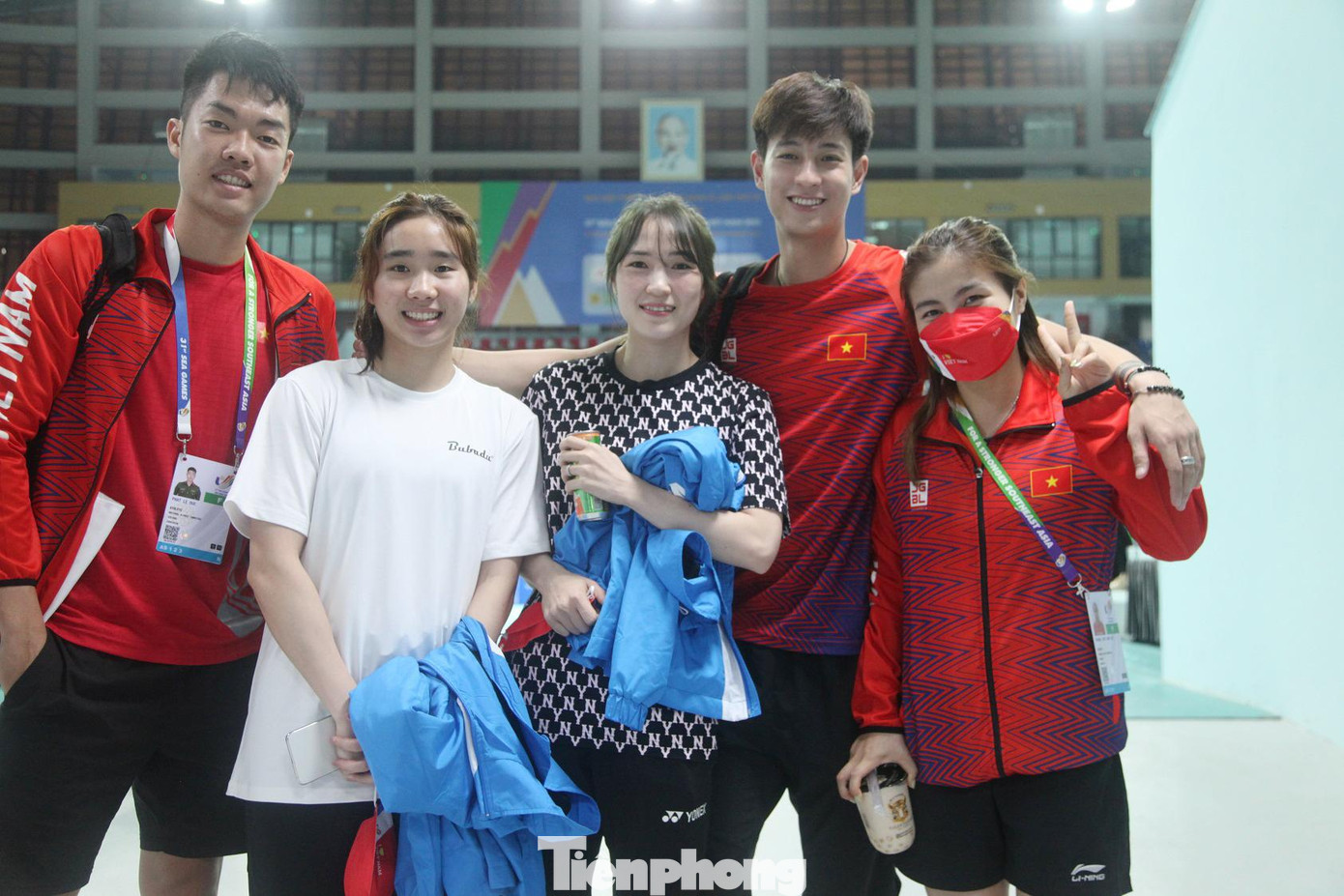 Nam và các đồng đội tại SEA Games 31