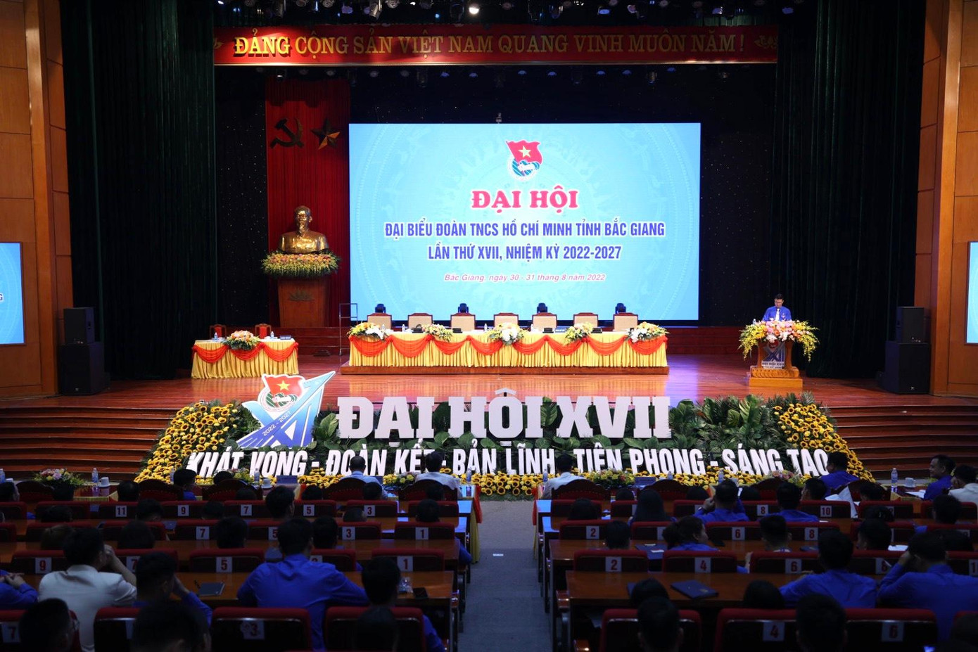 Đại hội tổ chức 4 diễn đàn thảo luận, gồm: Diễn đàn xây dựng hình mẫu thanh niên Bắc Giang; tuổi trẻ sáng tạo, tiên phong; đồng hành với thanh niên, xây dựng tổ chức Đoàn vững mạnh; chăm lo, giáo dục, bồi dưỡng và bảo vệ trẻ em, thiếu niên, nhi đồng.