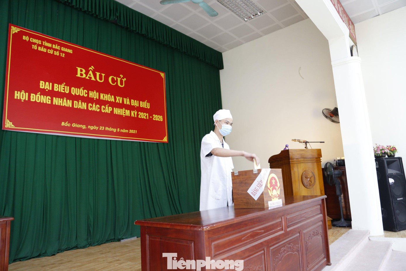 Cán bộ, học viên Học viện Quân y bầu cử tại tỉnh Bắc Giang Cán bộ, học viên Học viện Quân y bầu cử tại tỉnh Bắc Giang