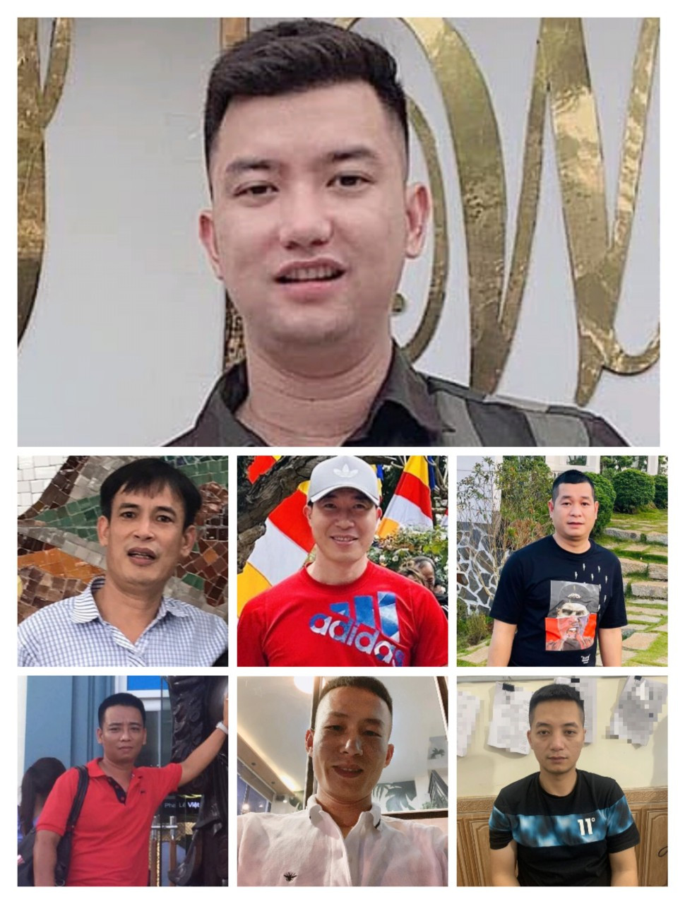 Các đối tượng trong đường dây đánh bạc