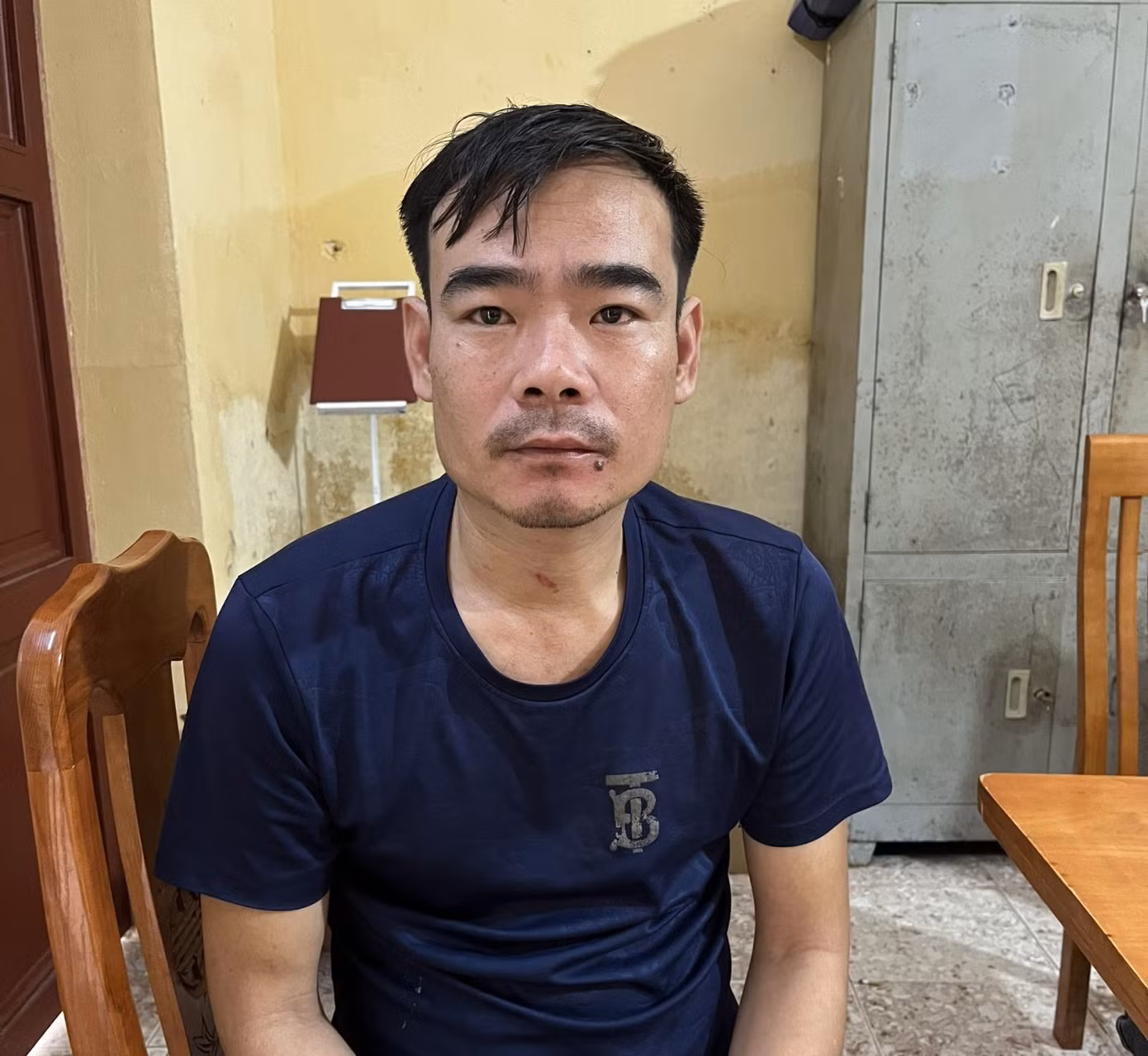 Đối tượng Đông tại Cơ quan Công an