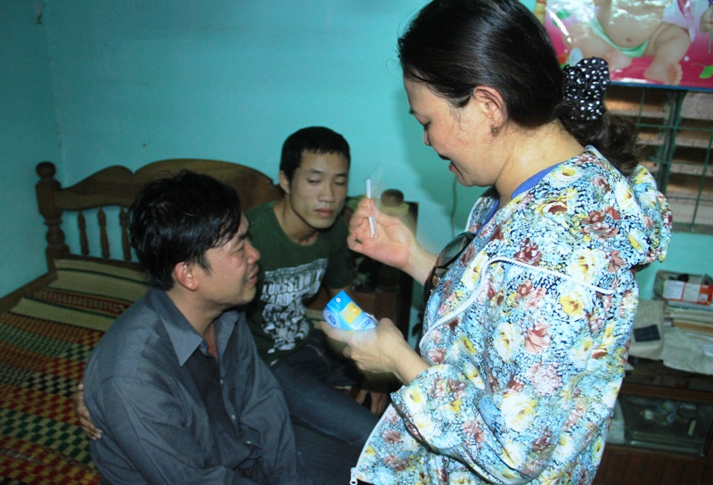 Anh Phạm Đông Hải, chồng cô Mai kiệt sức trước nỗi đau quá lớn