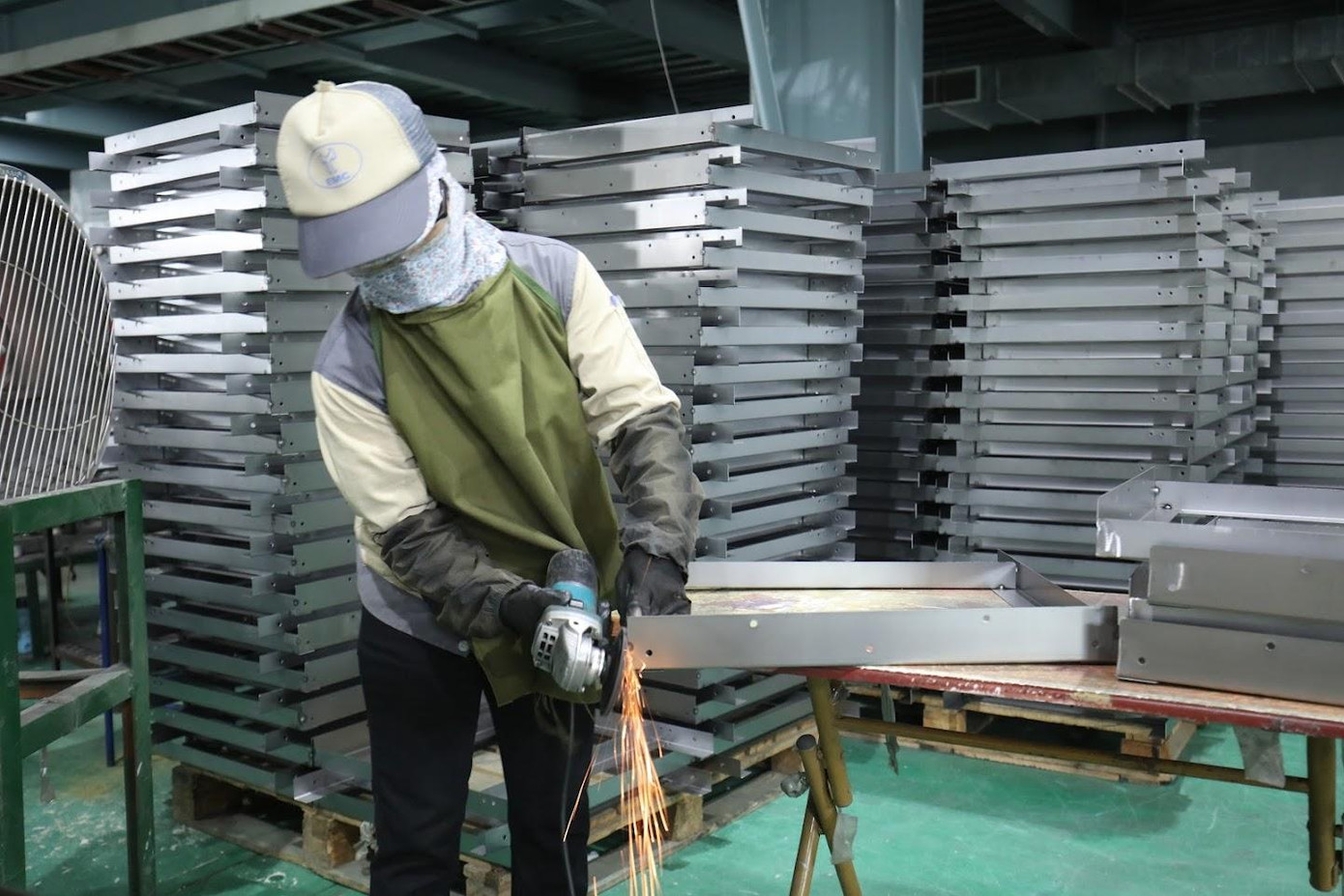 Bên cạnh cơ chế đặt hàng của Chính phủ, bản thân doanh nghiệp ngành cơ khí cũng phải ‘lột xác’ để tìm thị trường, mở rộng chuỗi kết nối. Ảnh: Như Ý