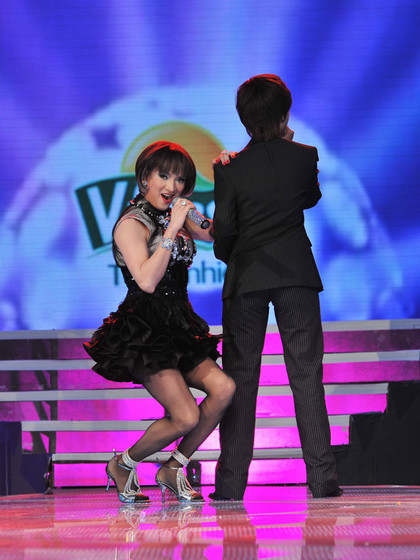 Đàm Vĩnh Hưng diễn rất đạt. Ảnh: LVPH Đàm Vĩnh Hưng diễn rất đạt