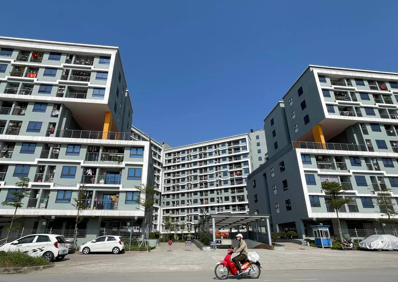 Một dự án nhà ở xã hội tại Đông Anh (ảnh: Như Ý).