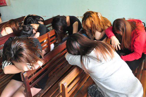 Nhiều vụ mại dâm ở Đà Nẵng bị phá nhưng công an cho biết chưa phát hiện vụ nào có liên quan đến quán bar trên địa bàn. Ảnh: N.Đ