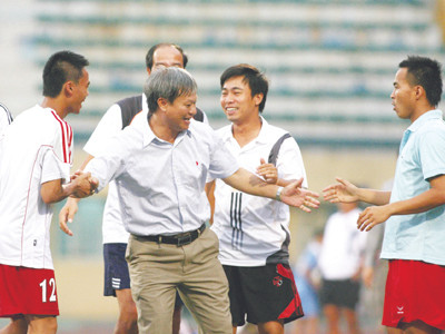 HLV Lê Thụy Hải được gọi là “Mr 100”	Ảnh: VSI