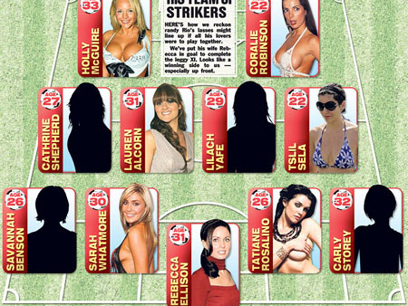 Danh sách những phụ nữ mà Rio Ferdinand từng qua đêm