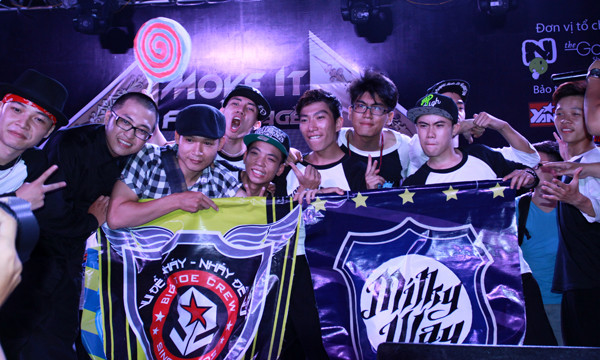 Giải nhất nội dung Battle Allstyles là Milky Way Crew