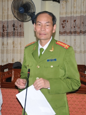 Đại tá Đỗ Văn Hoành – Phó Giám đốc Công an tỉnh Vĩnh Phúc