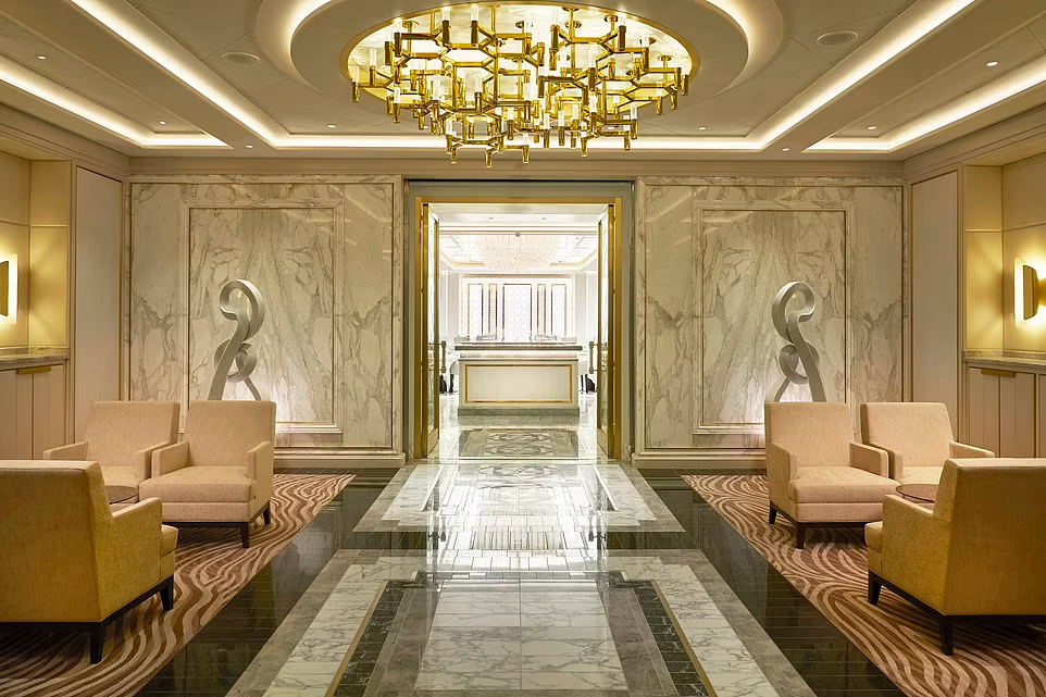 Không gian sang trọng của Regent Suit. Không gian sang trọng của Regent Suit.