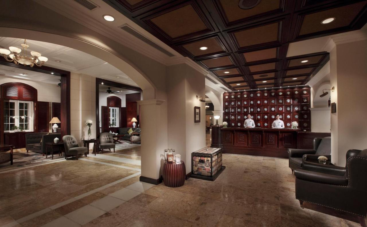 Sảnh bên trong của khách sạn. Ảnh: Booking.