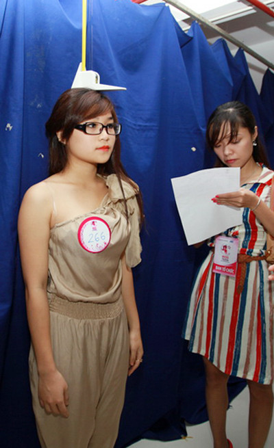 Kiểm tra lại số đo của cơ thể (cân nặng, chiều cao, số đo 3 vòng). Kiểm tra lại số đo của cơ thể (cân nặng, chiều cao, số đo 3 vòng)