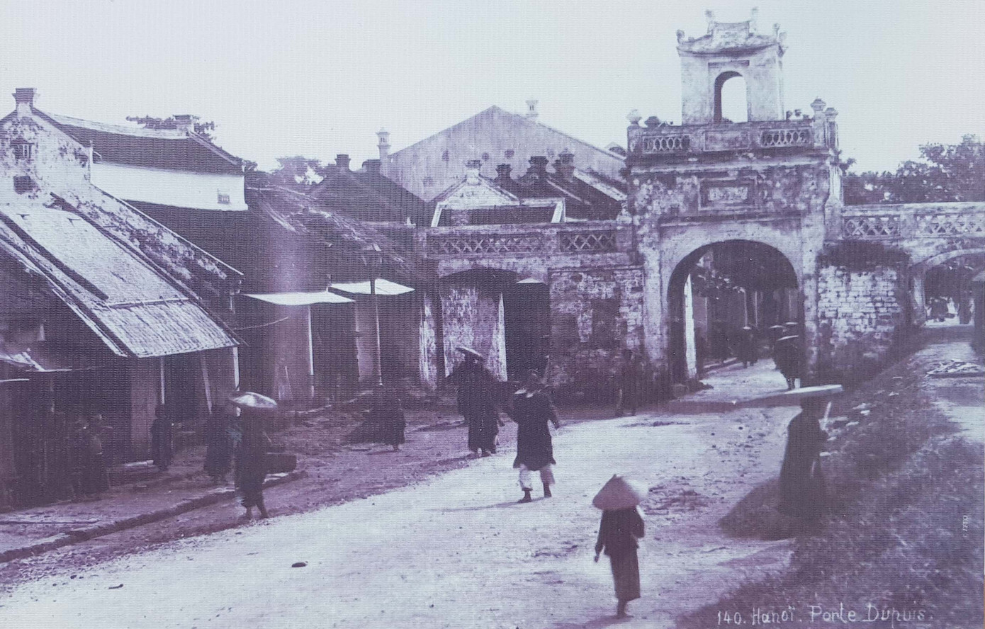 Cửa Ô Quan Chưởng cuối thế kỷ XIX.