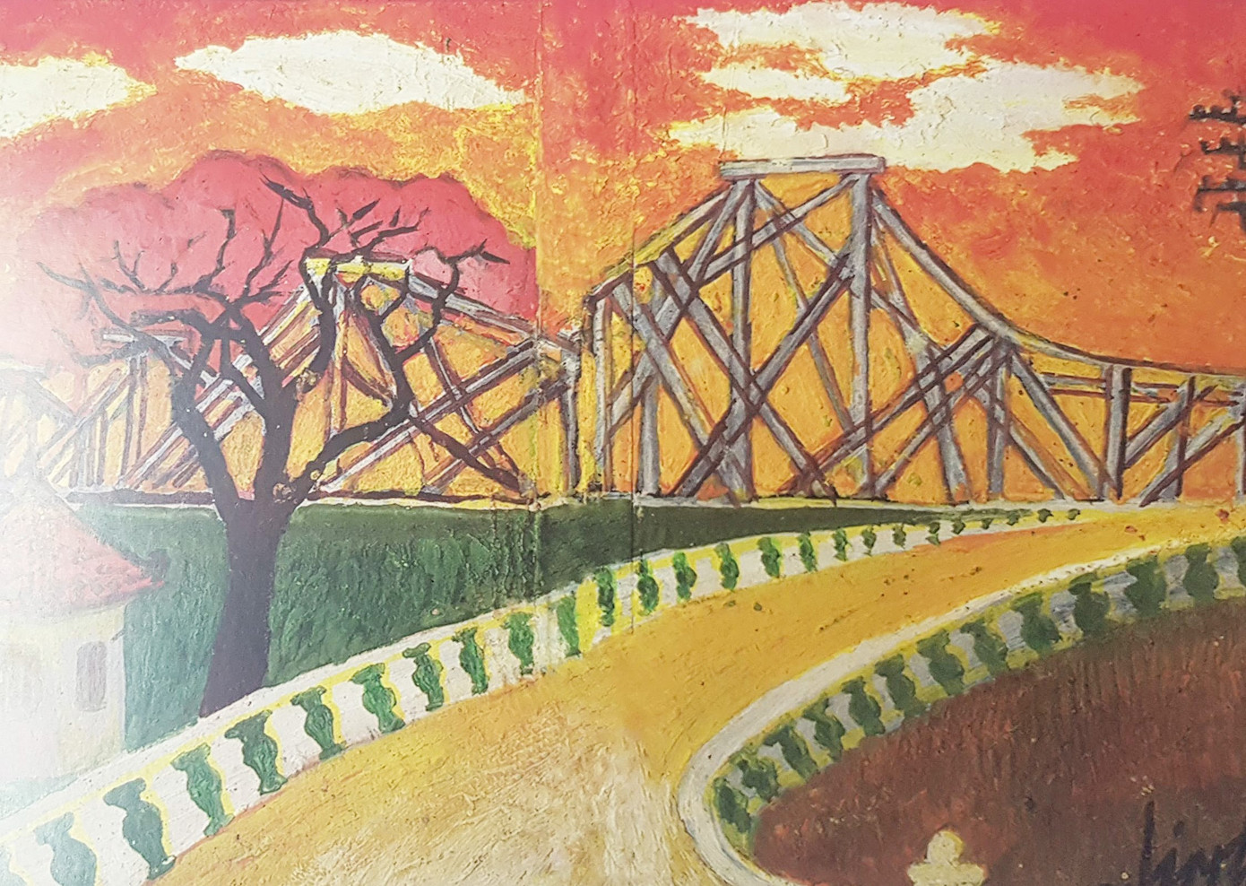 Cầu Long Biên Tranh: Ngọc Linh.