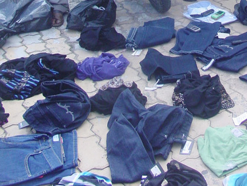 Tang vật của vụ trộm