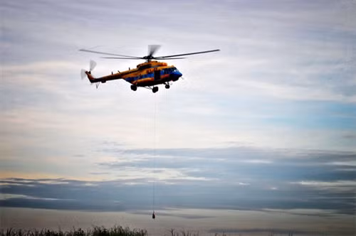 Thực hành khoa mục bay tìm kiếm, cứu hộ