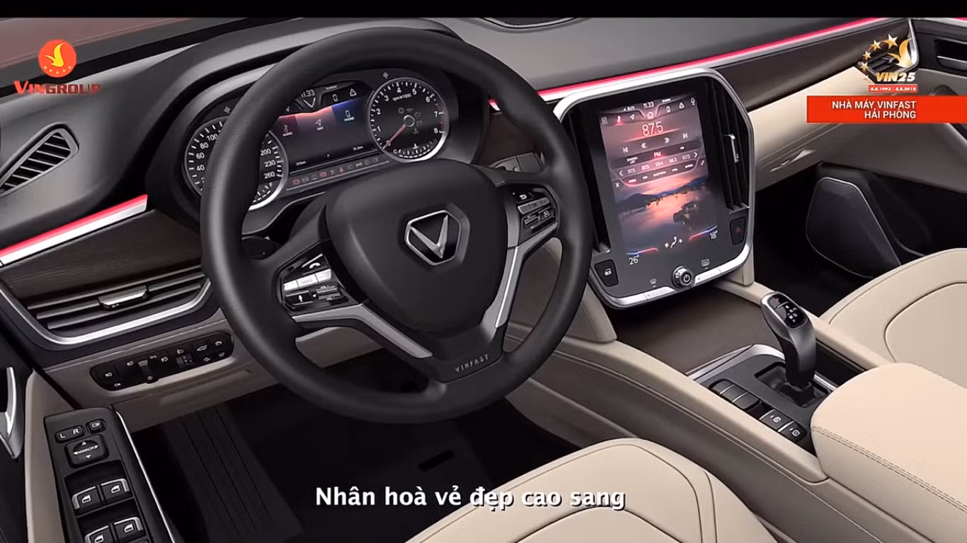 Lộ hình ảnh nội thất của mẫu xe Vinfast sắp ra mắt? ảnh 2