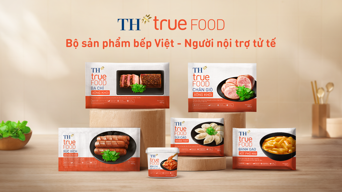 Bộ sản phẩm đầu tay của TH true Food