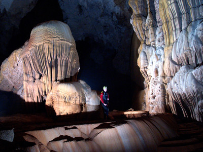 Hang Sơn Đoòng thuộc VQG Phong Nha - Kẻ Bàng. Ảnh: H.Nam