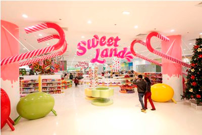 Nhà kẹo lớn nhất Việt Nam Sweet Land