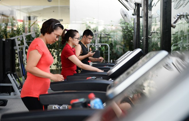 Sinh viên trong và sau giờ giờ được tập miễn phí 