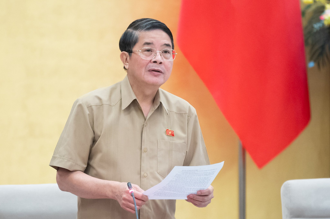 Phó Chủ tịch Quốc hội Nguyễn Đức Hải kết luận phiên họp