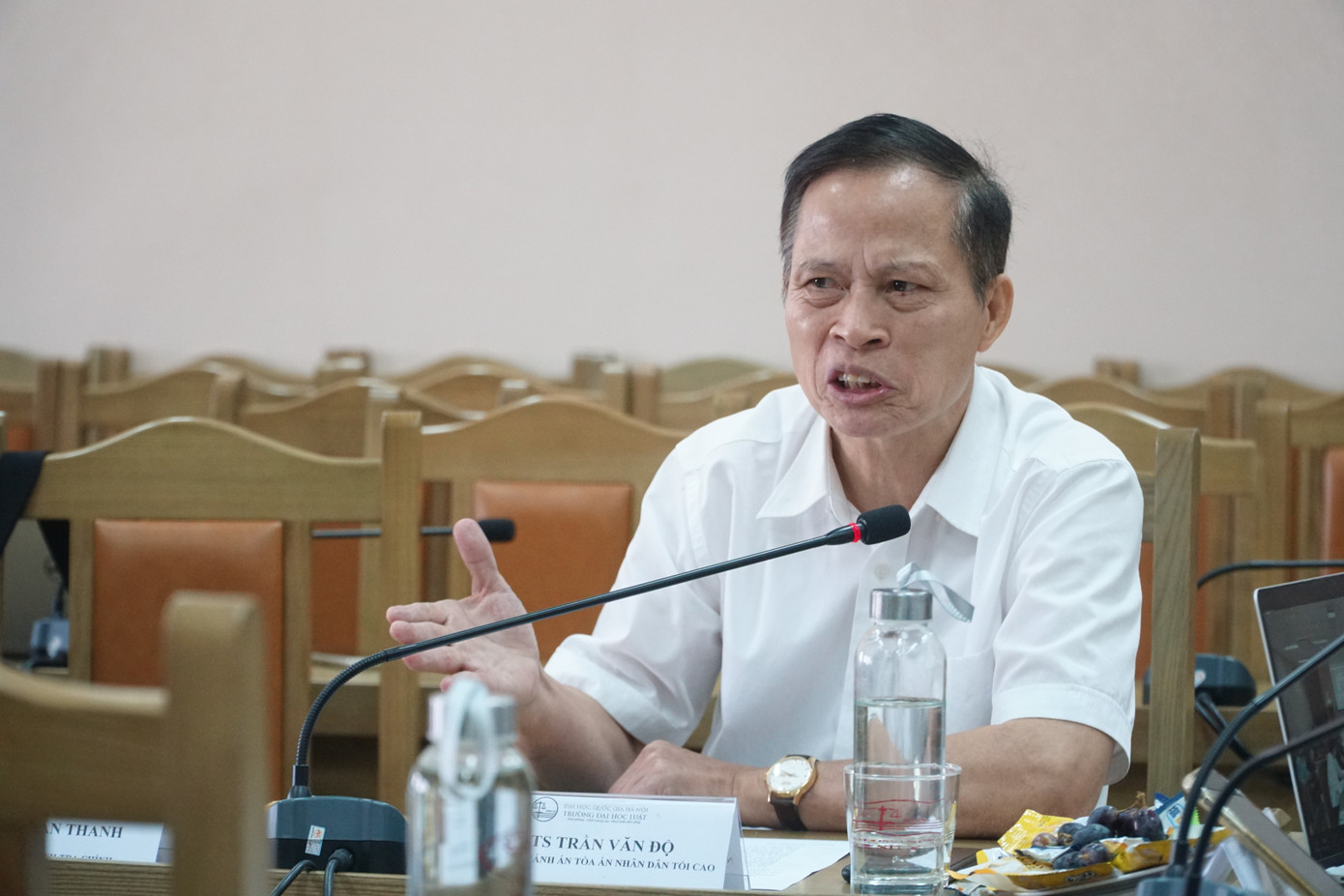 PGS.TS Trần Văn Độ, nguyên Phó Chánh TAND Tối cao